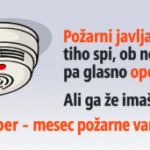 Oktober – mesec požarne varnosti 2026